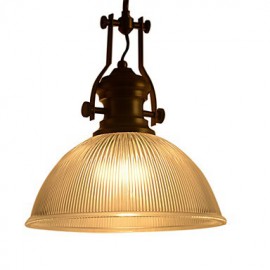 60W Lampe suspendue, Globe...