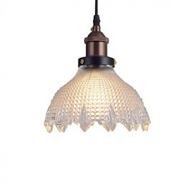 60W Lampe suspendue, Globe...