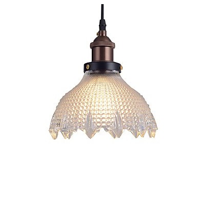 60W Lampe suspendue, Globe...