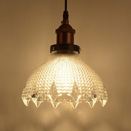 60W Lampe suspendue, Globe...